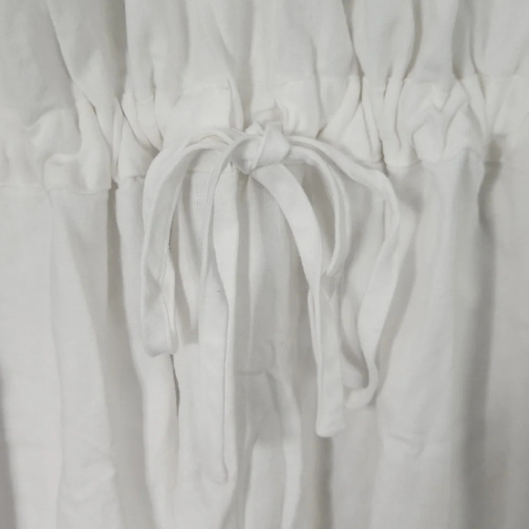 Universal Thread size 1X romper WHITE - Picture 8 of 11